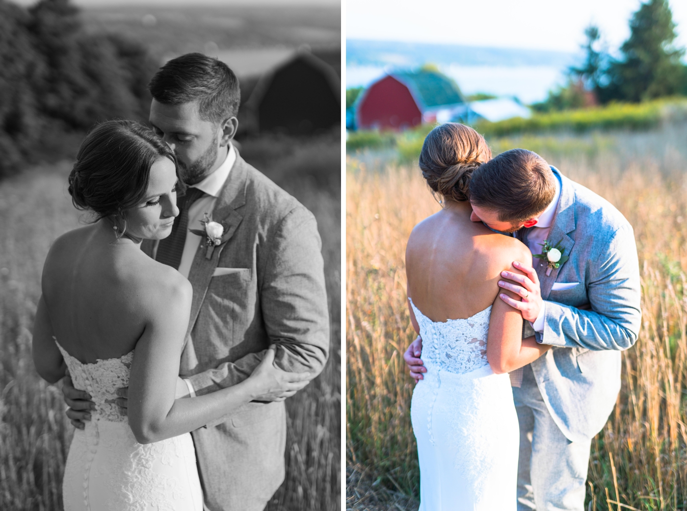 Fall Wedding Overlooking Keuka Lake