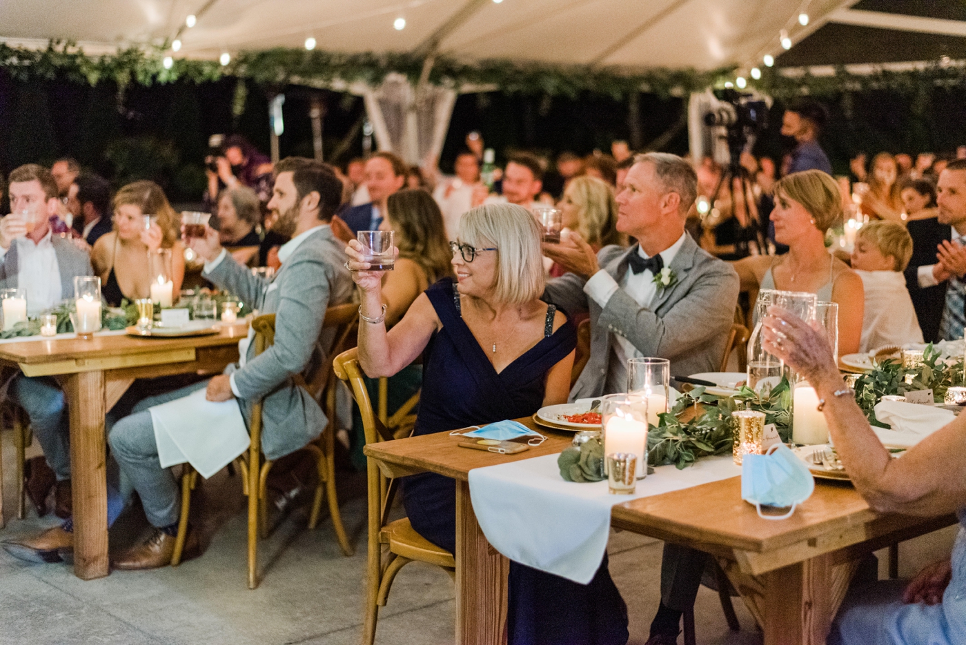 Wedding reception at Crispin Hill in the Finger Lakes