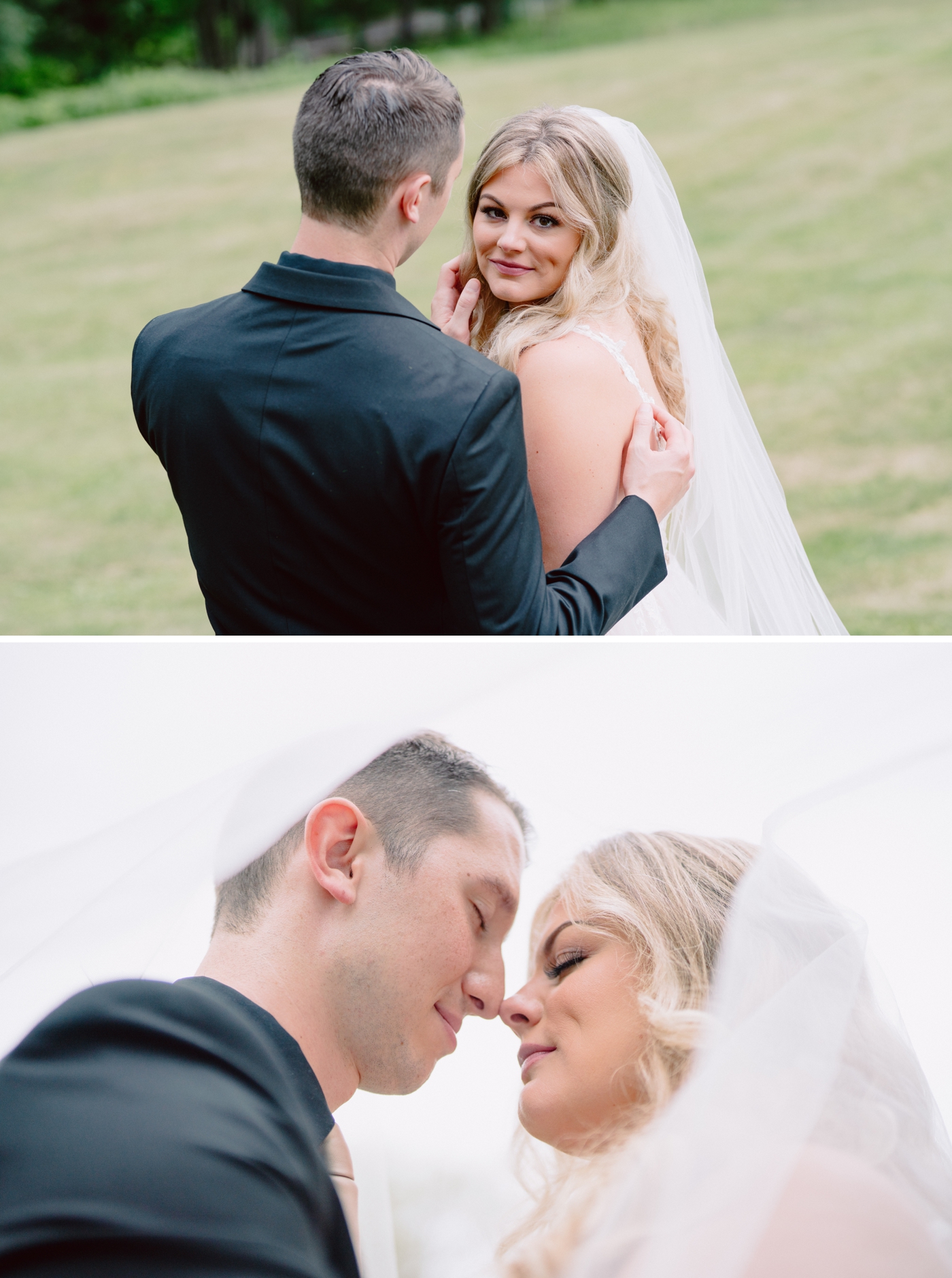 Bride and groom portraits at Castel Grisch