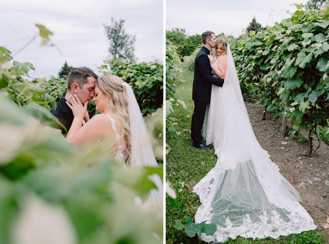 Bride and groom portraits at Castel Grisch