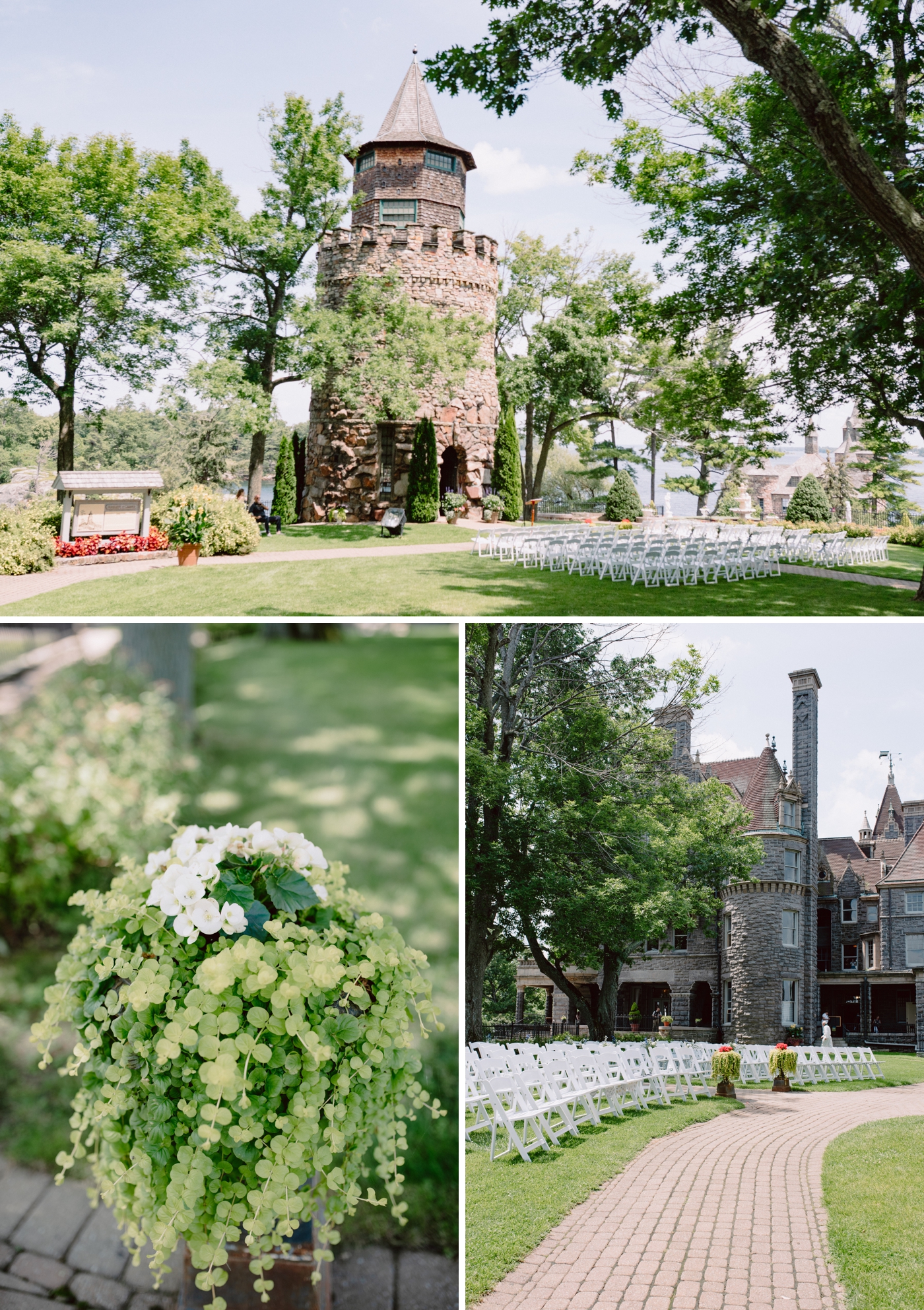 Etherial and fairytale wedding at Boldt Castle