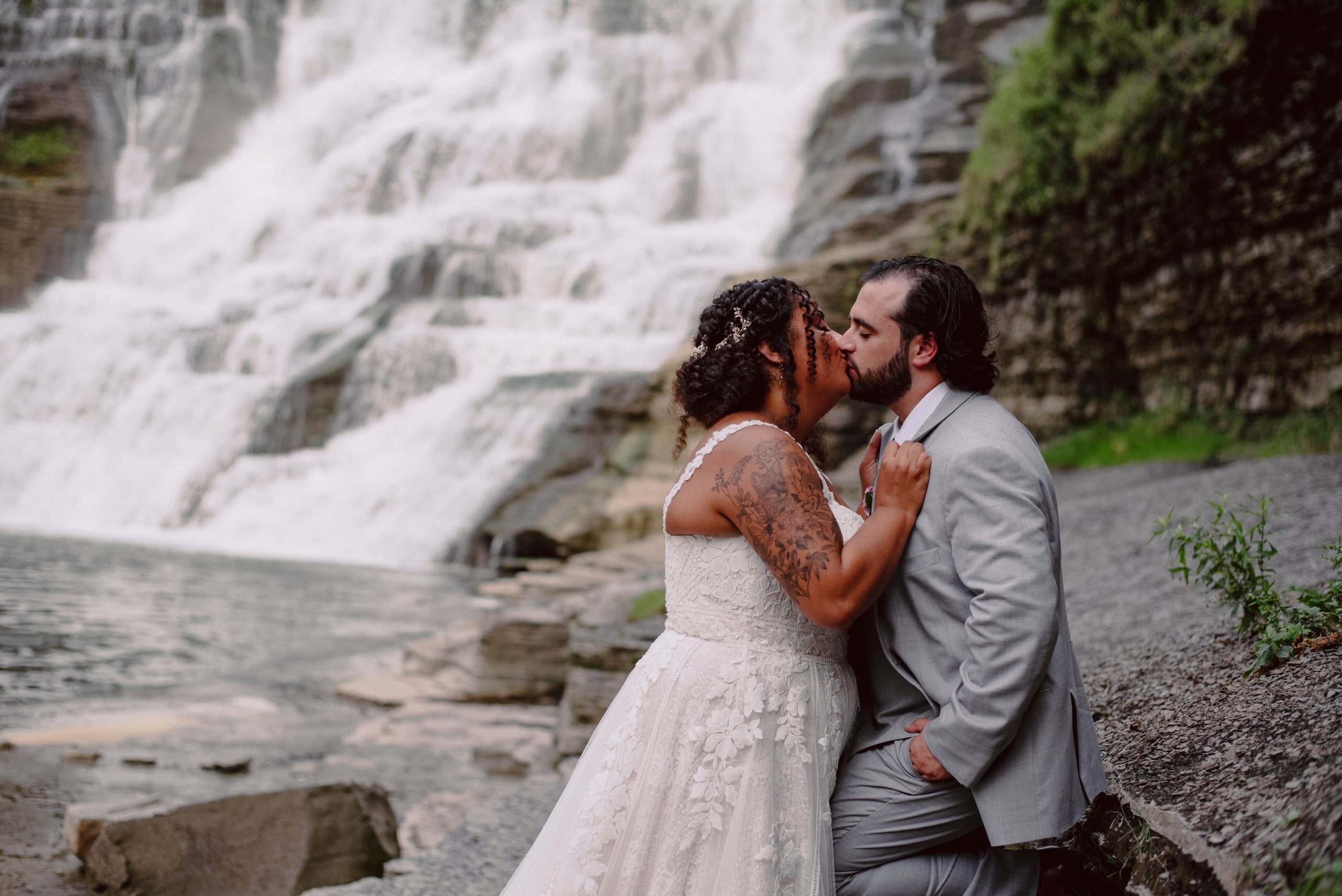 Travel Inspired Summer Wedding at Ithaca Farmers Market