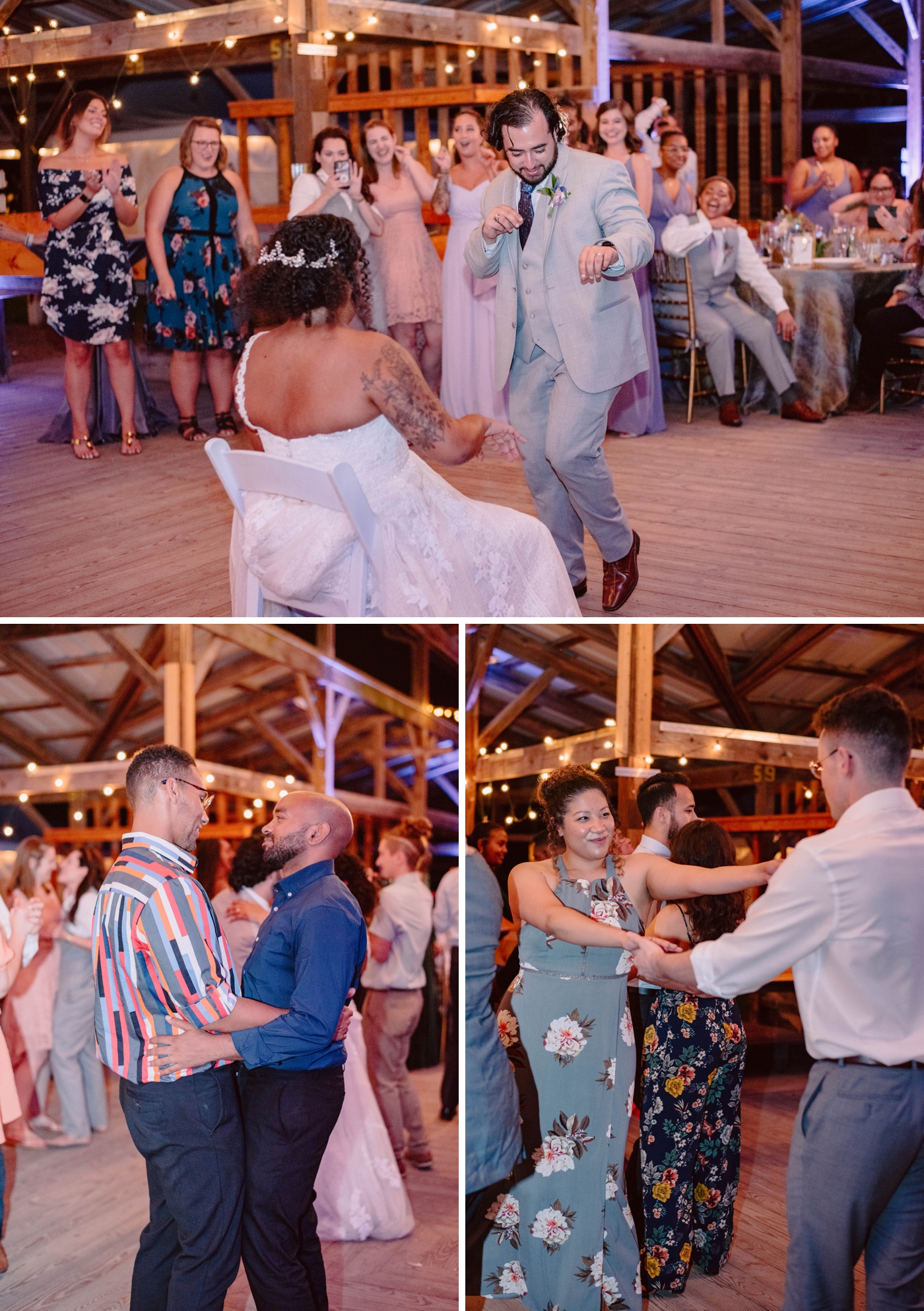 Summer wedding at Ithaca Farmers Market