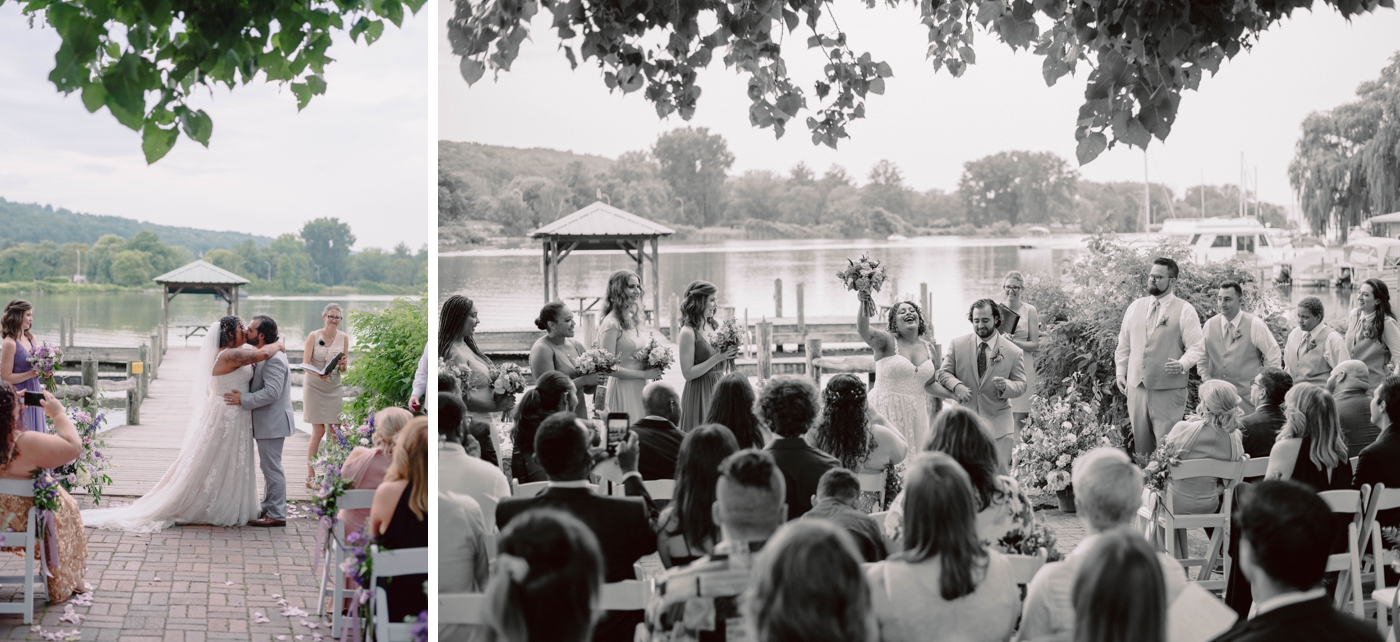 Wedding at Ithaca Farmers Market pavilion