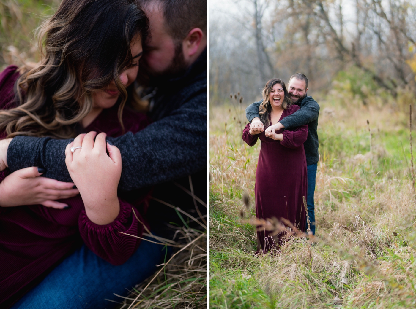 Fall engagement session in the Finger Lakes 