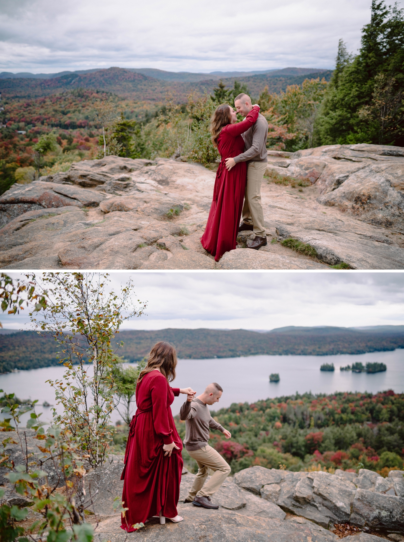 Fall engagement session in the Finger Lakes 