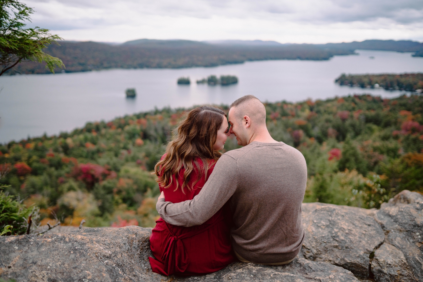 Fall engagement session in the Finger Lakes