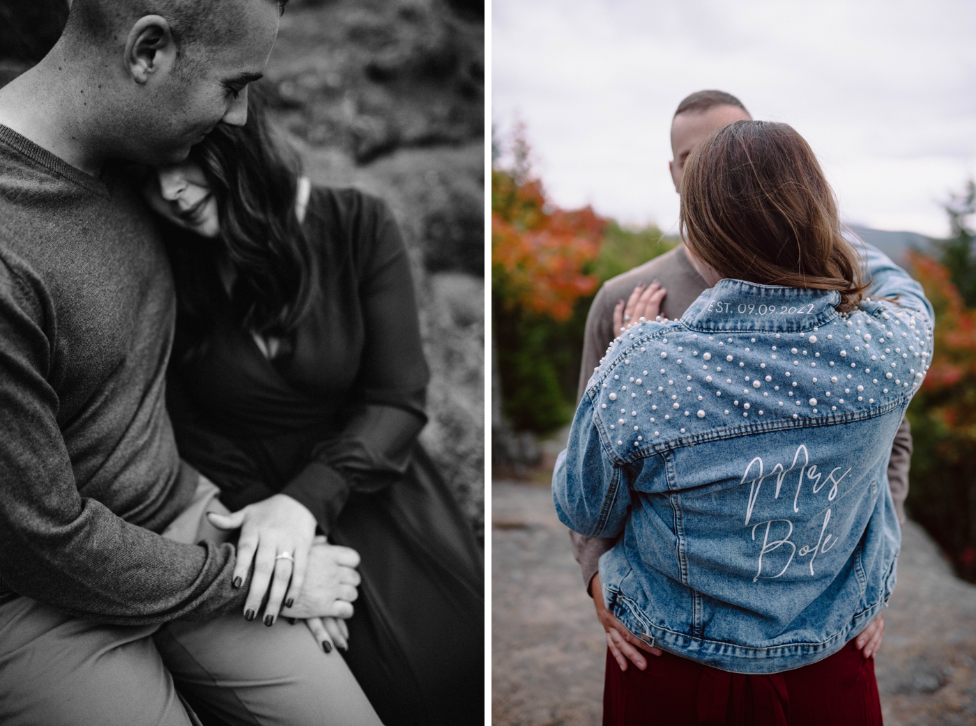 Fall engagement session in the Finger Lakes