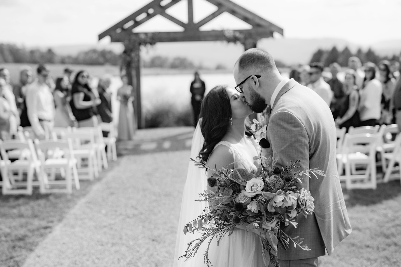 Summer wedding at Wrens Roost Finger Lakes