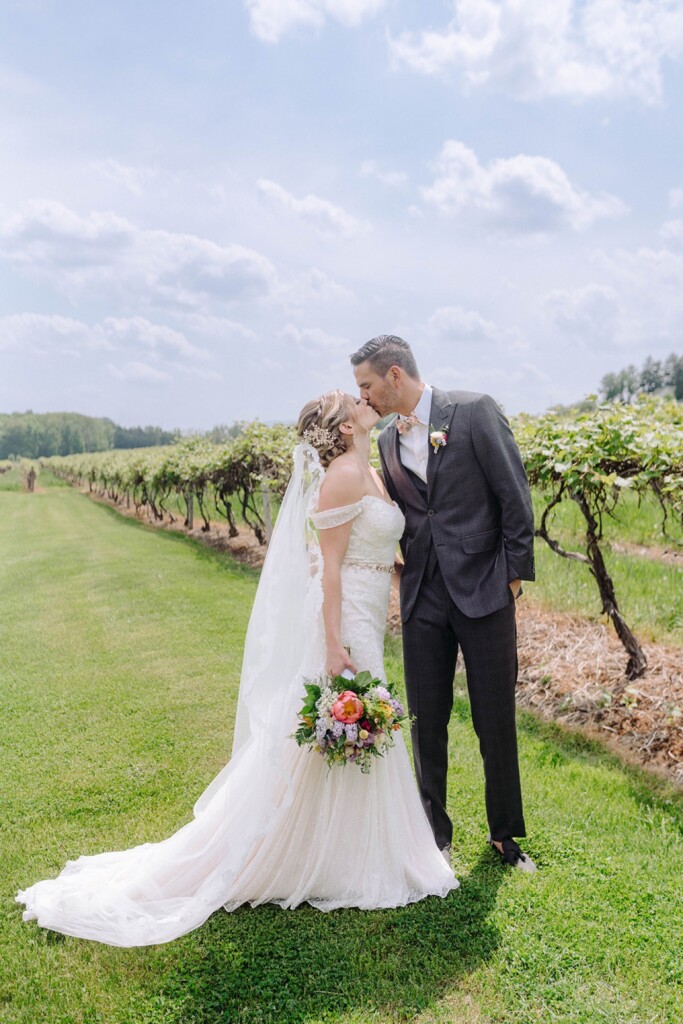 Intimate Finger Lakes Destination Wedding at Glenora Winery Wonder in