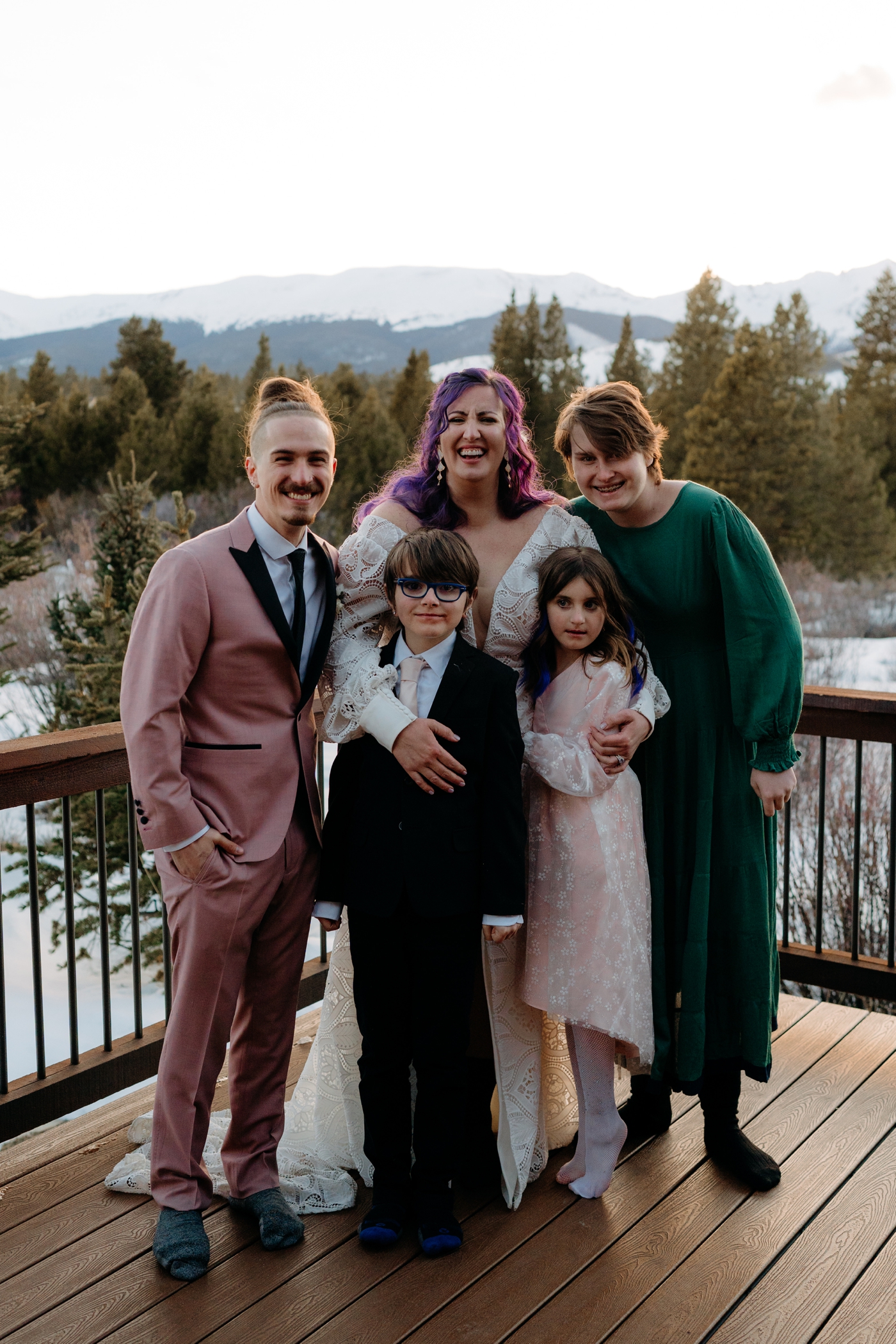 Mountain wedding in Breckenridge, CO
