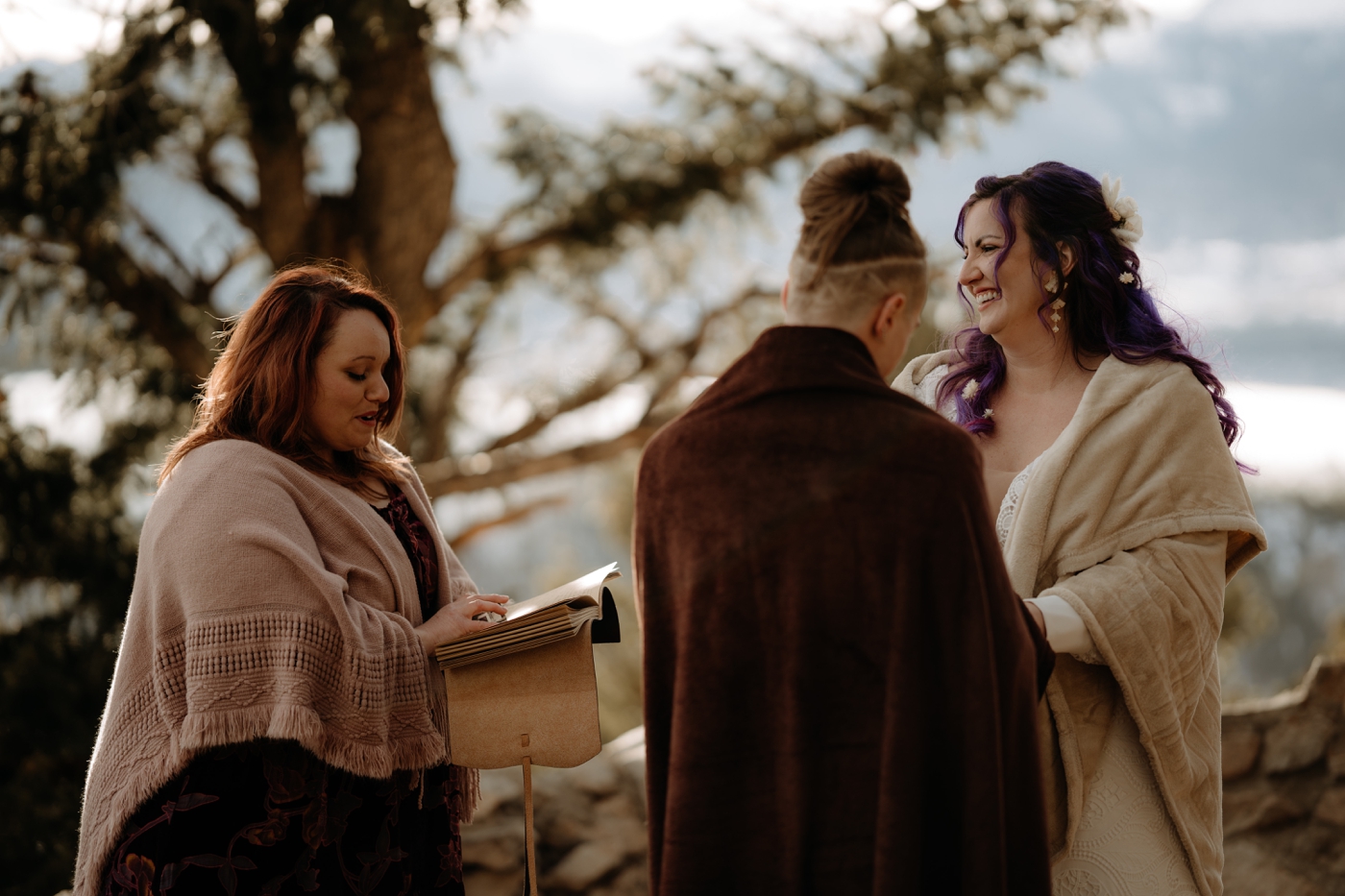 Micro wedding at Sapphire Point in Breckenridge, CO