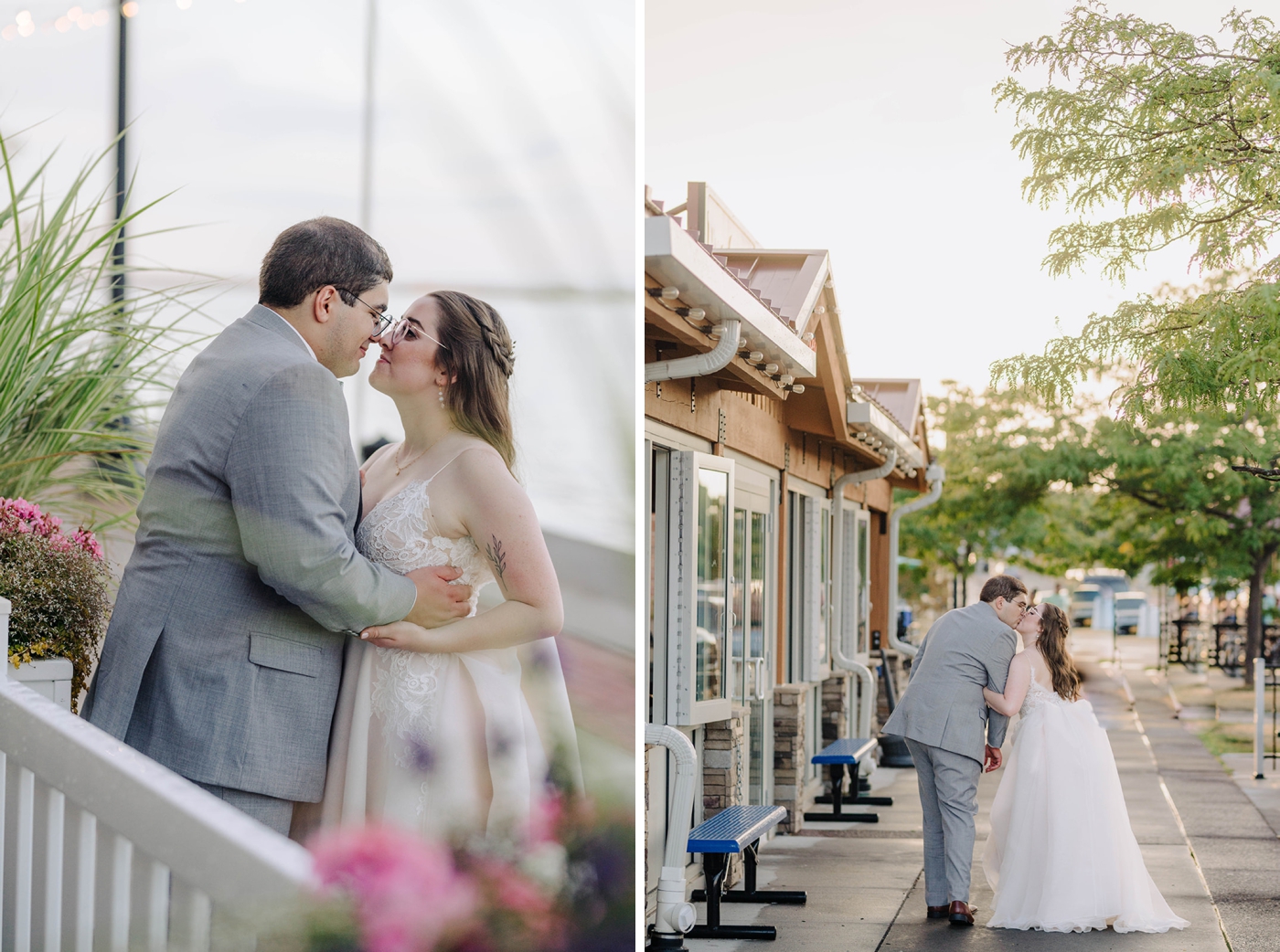 Bridal portraits at Arbor at the Port