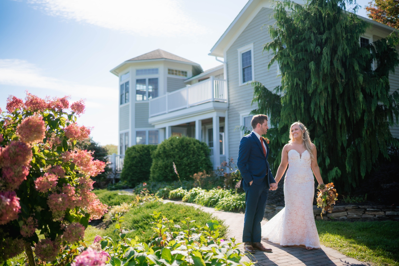 Bridal portraits at Crispin Hill